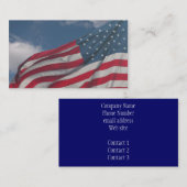 雲の旗 名刺 (正面/裏面)