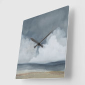 雲の景色 スクエア壁時計 (傾斜)