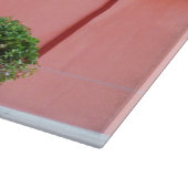 雲の木に止まり木を張る大きなハングルカラス カッティングボード (角)