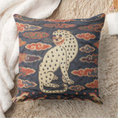 雲の枕の中国のなベンガルヤマネコ クッション (ブランケット)