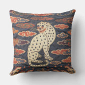 雲の枕の中国のなベンガルヤマネコ クッション (裏面)