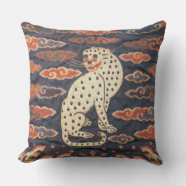 雲の枕の中国のなベンガルヤマネコ クッション