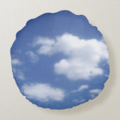 雲の枕 ラウンドクッション (裏面)