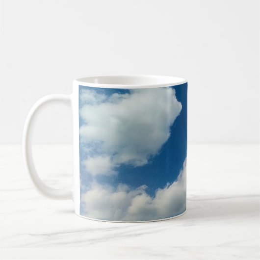雲の柔らかさ コーヒーマグカップ (左)