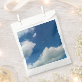 雲の柔らかさ フェイバーバッグ (クリップ留めされた状態)