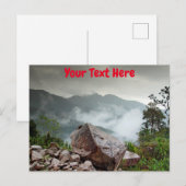 雲の森、エクアドル ポストカード (正面/裏面)