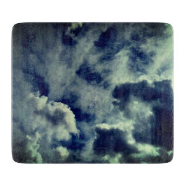 雲の模様 カッティングボード