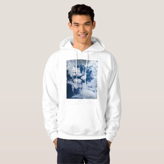 雲の渦 パーカ (正面フル)