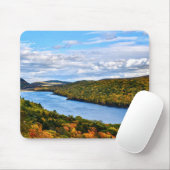 「雲の湖の秋」 マウスパッド (マウス)