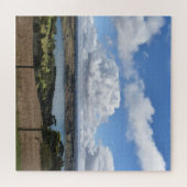 雲の湖グノーツクカンパーダウンジグソーパズル ジグソーパズル (横)