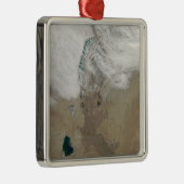 雲の特徴的な線 メタルオーナメント (右)