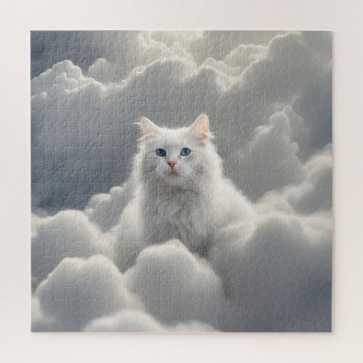 雲の猫 ジグソーパズル (縦)