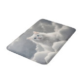 雲の猫 バスマット (アングル)