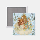 雲の磁石の天使 マグネット (正面/裏面)