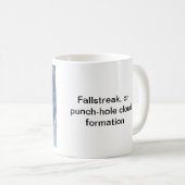 雲の穴 コーヒーマグカップ (正面右)