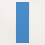 雲の空の写真ブルーエレガントホワイト ヨガマット (裏面)