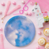 雲の紙皿9つ ペーパープレート (パーティー)