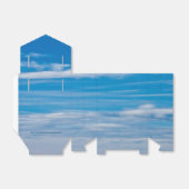 雲の縞のある青い空 フェイバーボックス (折り畳みなし)