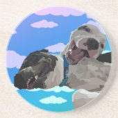 雲の縮れ コースター (正面)