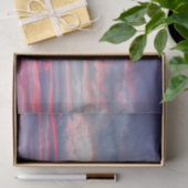 雲の美しいピンクの白い青絵を描い空 薄葉紙 (ギフト)