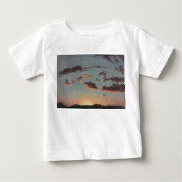 雲の習作(空の雲)(クヌド・ボーデ作) ベビーTシャツ