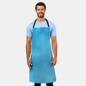 雲の背景の汚れテクスチャ エプロン (着用した状態)