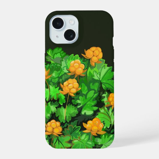 雲の色 iPhone 15ケース (裏面)