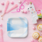 雲の花 紙皿 (パーティー)