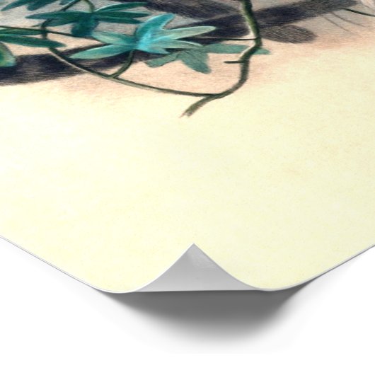 雲の虎 ポスター (角)