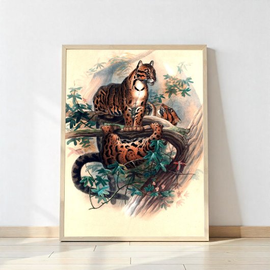 雲の虎 ポスター