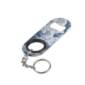 雲の覆い、暗い手がかりに キーホルダー栓抜き (裏面アングル)