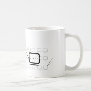 雲の計算のマグ コーヒーマグカップ