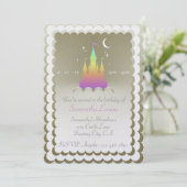 雲の誕生日の虹の夢みるような城 招待状 (スタンド正面)