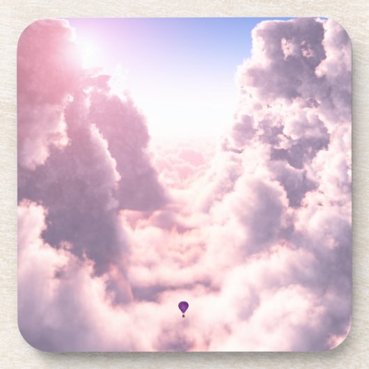 雲の谷コルクコースター コースター (正面)