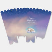 雲の赤ちゃんシャワーで子羊を食べる フェイバーボックス (見開き)