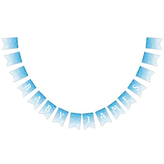 雲の赤ちゃんシャワーのバンティングフラグ バンティングフラッグ (全)