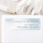 雲の返送ラベル ラベル (インサイチュ)