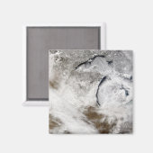 雲の通りスーペリア湖と道湖 マグネット (正面/裏面)