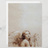 雲の遊上の天使のリラ (正面/裏面)