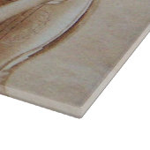 雲の遊上の天使のリラ カッティングボード (角)