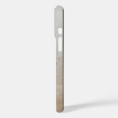 雲の遊茶色のモノグラム上の天使のライラ Case-Mate iPhoneケース (裏面 / 左)