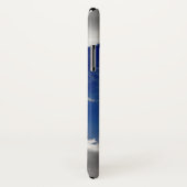 雲の間のジェット飛行機の軌跡 Case-Mate iPhoneケース (裏面/右)