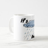 雲の雨 コーヒーマグカップ (正面左)