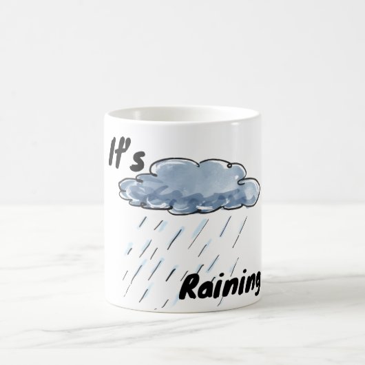雲の雨 コーヒーマグカップ (中央)