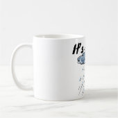 雲の雨 コーヒーマグカップ (左)