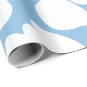 雲の青い空の雲 ラッピングペーパー (ロールコーナー)