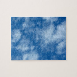 雲の青い空自然撮影 ジグソーパズル