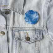 雲の青い空自然撮影 缶バッジ (インサイチュ)