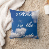 雲の頭部 クッション (ブランケット)