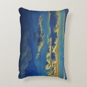 雲の頭部、綿のアクセントの枕 アクセントクッション (裏面(縦))